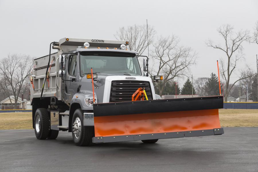 Freightliner 108 SD Truck with Godwin GoodRoads Snow Gear '2016